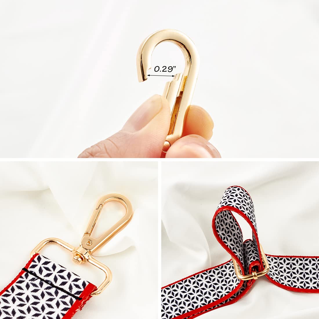 Adjustable Handbag Strap - Wide Purse Strap Replacement for Shoulder & Crossbody Bags - Perfect for Everyday Use, Travel & Fashion Accessories