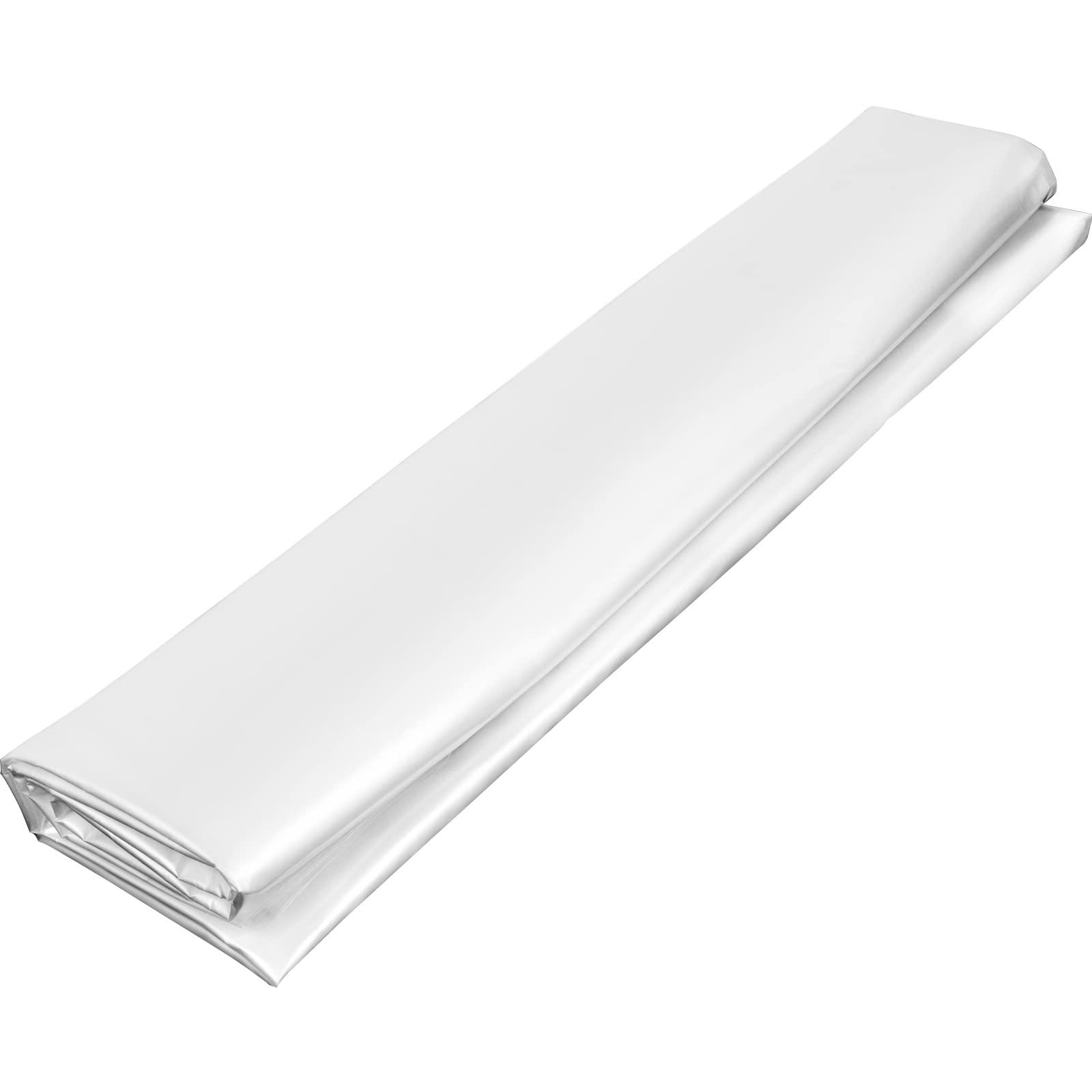 Happybuy 15 x 40 ft Greenhouse Plastic Film - 6 Mil Thickness UV Resistant Polyethylene Cover for Plant Protection & Temperature Control - Ideal for Backyard Gardens, Plant Nurseries, and DIY Greenhouses