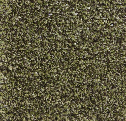 KOECKRITZ 10' x 3' Indoor/Outdoor Artificial Grass Rug - Mossy Bark Green Synthetic Turf Carpet for Patio, Balcony & Play Area - Perfect for Home Decor, Pet Play & Outdoor Landscaping