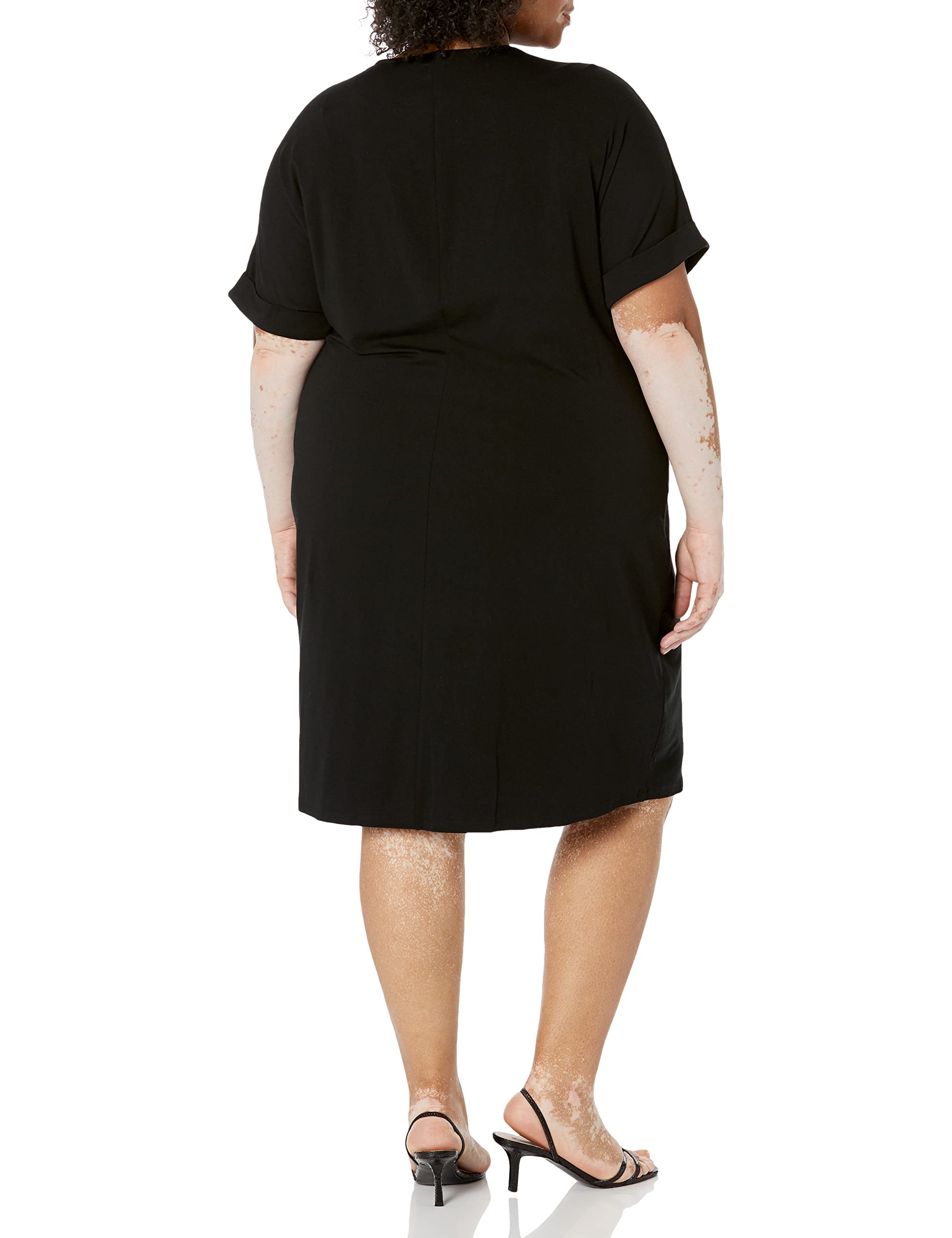 NIC+ZOE Women's Plus Size Eaze Tie Dress - Flowy Casual Summer Dress for Women, Comfortable & Stylish Plus Size Wrap Dress for Work, Date Night & Vacation