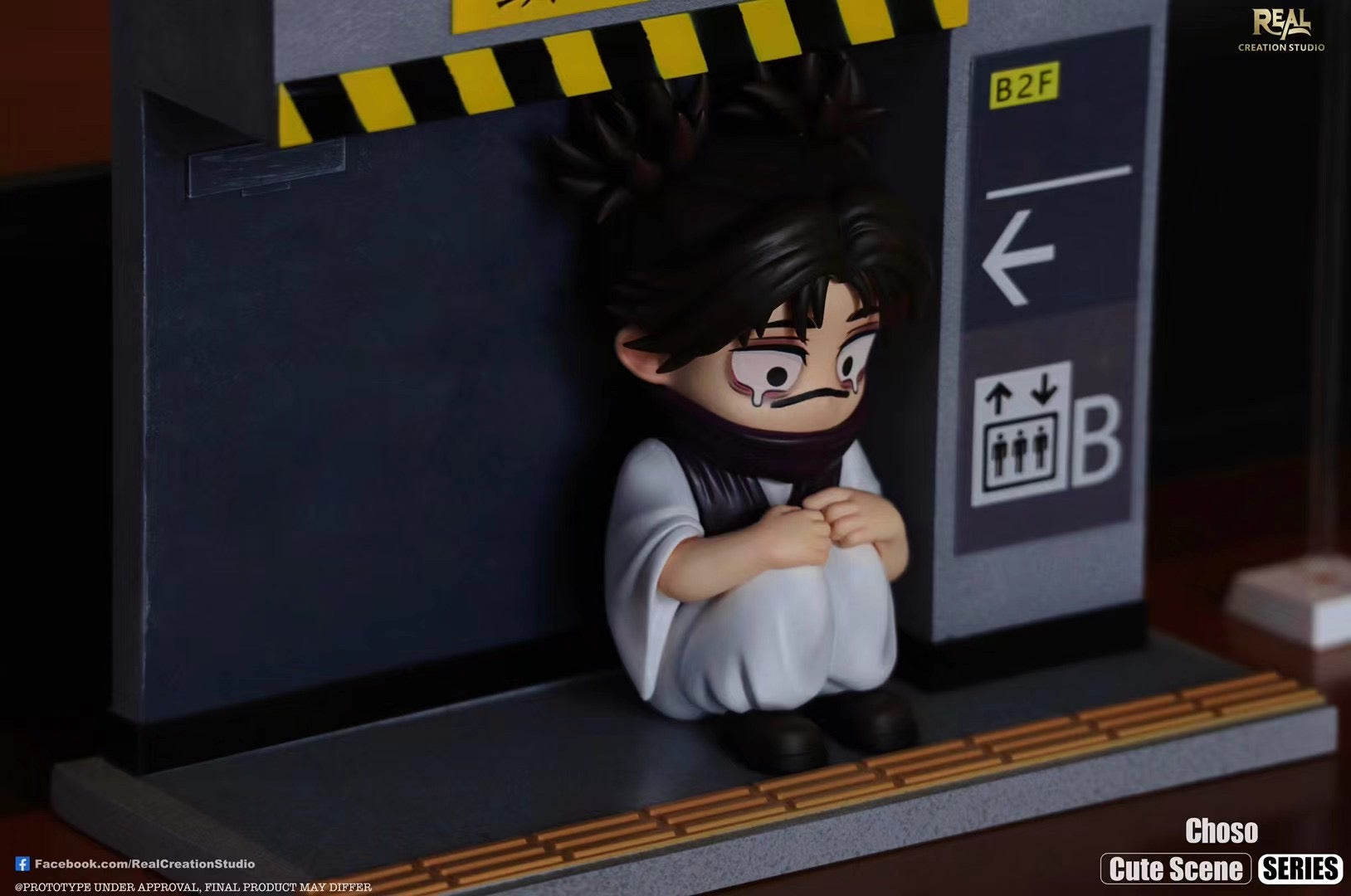 Q Jujutsu Kaisen Choso In Trouble Anime Figure - Official Licensed Collectible for Fans | Perfect for Display, Gifts & Anime Collections