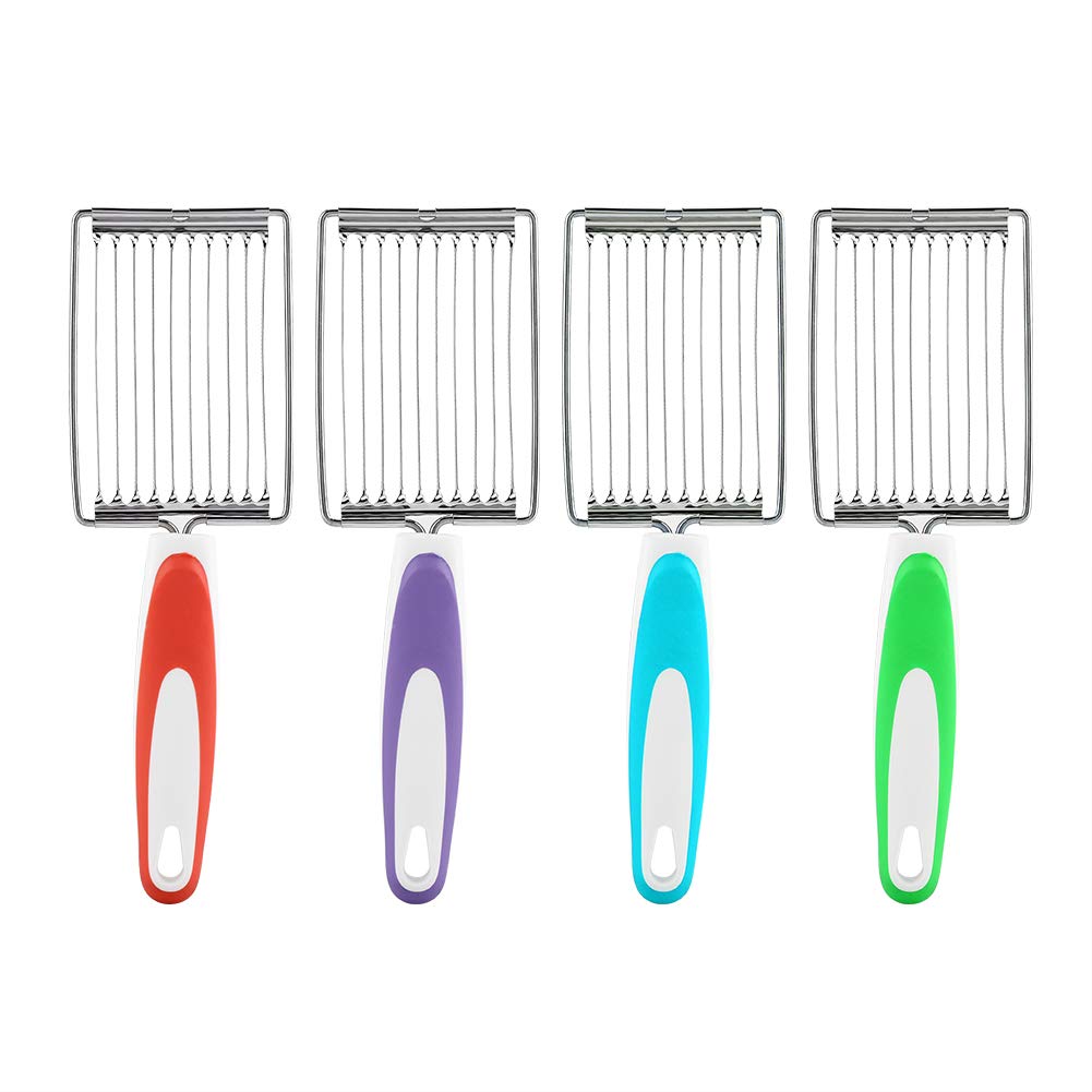 Purple Cheese & Tomato Slicer - Kitchen Food Cutter for Luncheon Prep