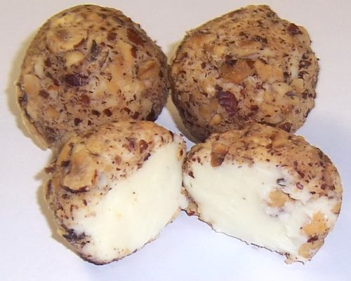Scott's Cakes Premium Milk & White Hazelnut Chocolate Truffles - 8 oz Heart Shaped Gift Box - Perfect for Valentine's Day, Anniversaries & Romantic Gifts