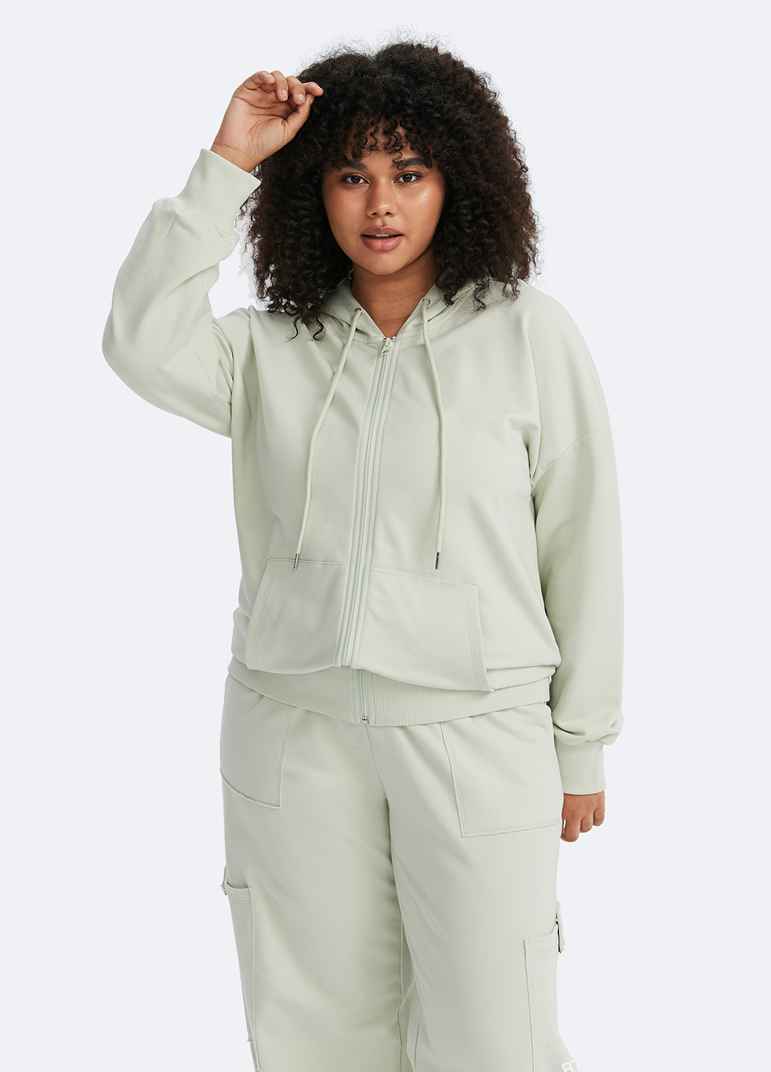 Men's & Women's Zip Up Hoodie with Kangaroo Pockets - Comfortable Fleece Pullover for Casual Wear, Gym & Outdoor Activities