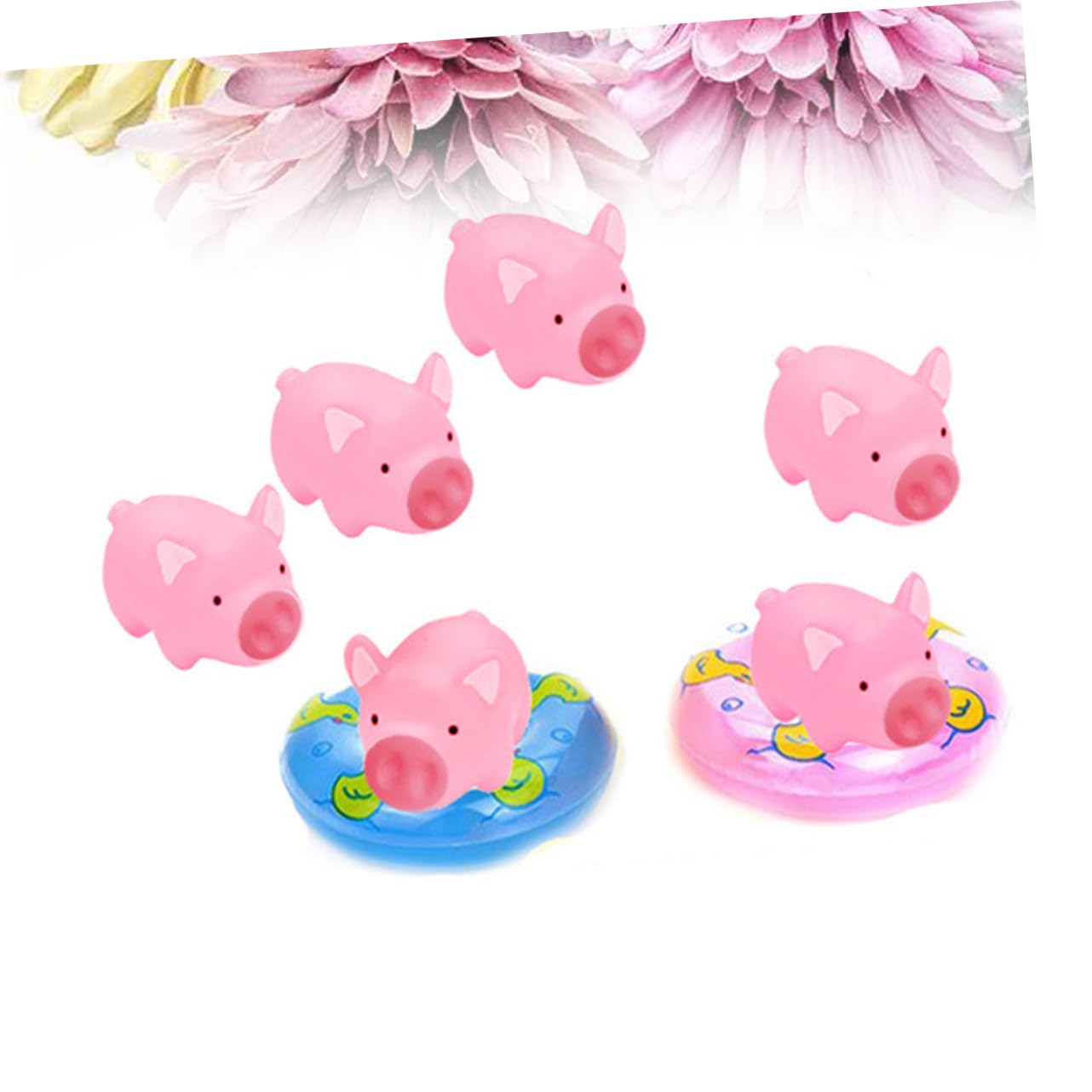 HEMOTON 2-Pack Cute Animal Bath Toys for Kids - Fun Bathtime Floating Toys for Toddlers & Babies - Perfect for Bath Time Play, Sensory Development & Water Play Activities