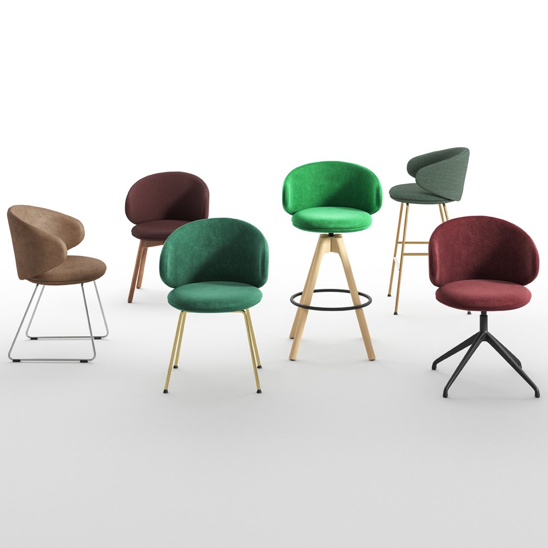 Belle Armchair - Solid Wood Frame & Premium Upholstered Fabric - Perfect for Living Room, Bedroom & Office Decor