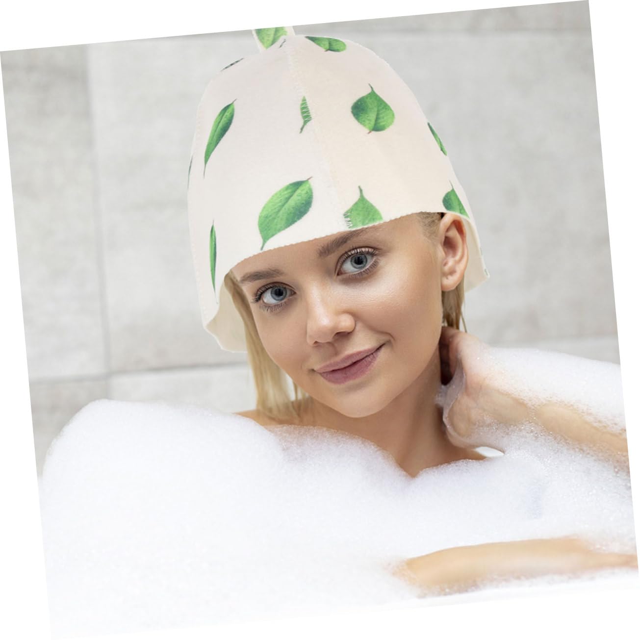 NOLITOY 8-Pack Felt Sauna Hats - Breathable Russian Banya Caps for Men & Women - Moisture-Wicking Sauna Accessories for Steam Room & Spa - Perfect for Relaxation & Hair Protection