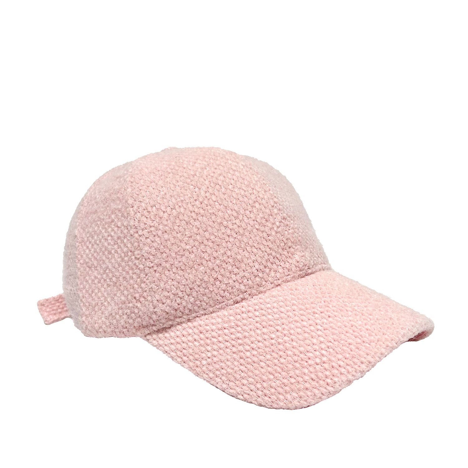 FLOOF Women's Soft Plush Baseball Cap - Adjustable Pink Hat for Women, Fashionable & Comfortable for Outdoor Activities, Running, Hiking, Travel
