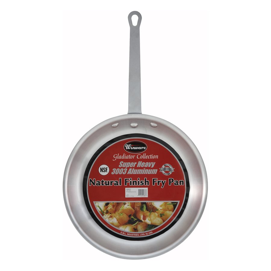 Winco 10-Inch Aluminum Non-Stick Fry Pan - Professional Restaurant-Grade Cookware for Home & Commercial Kitchen Use - Perfect for Frying, Searing, and Sauteing Eggs, Pancakes, Steaks & More