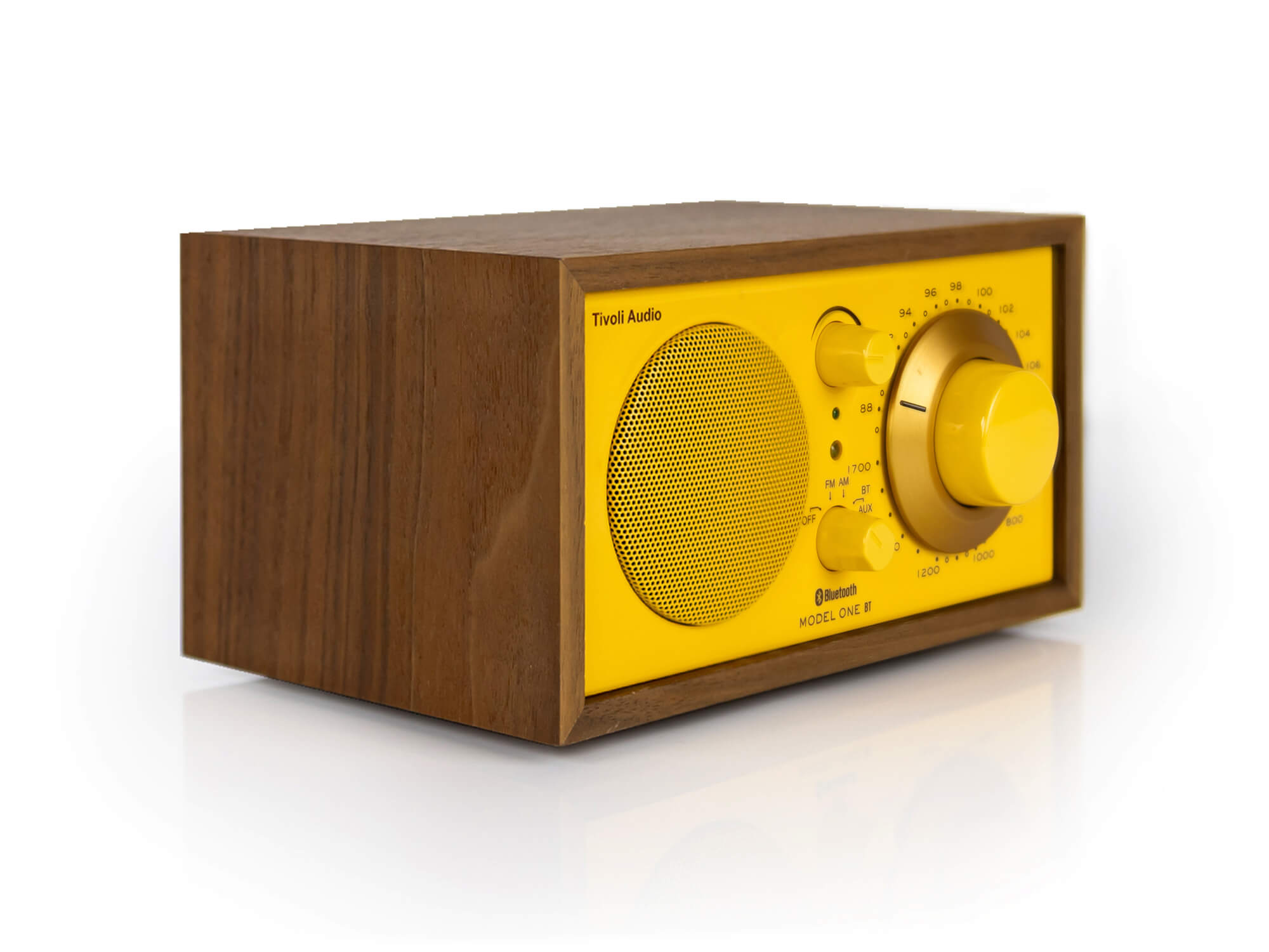 Tivoli Audio Henry Kloss Model One Bluetooth FM Radio - Premium Tabletop Speaker with Wireless Streaming, Classic Design for Home, Office, and Bedroom Use
