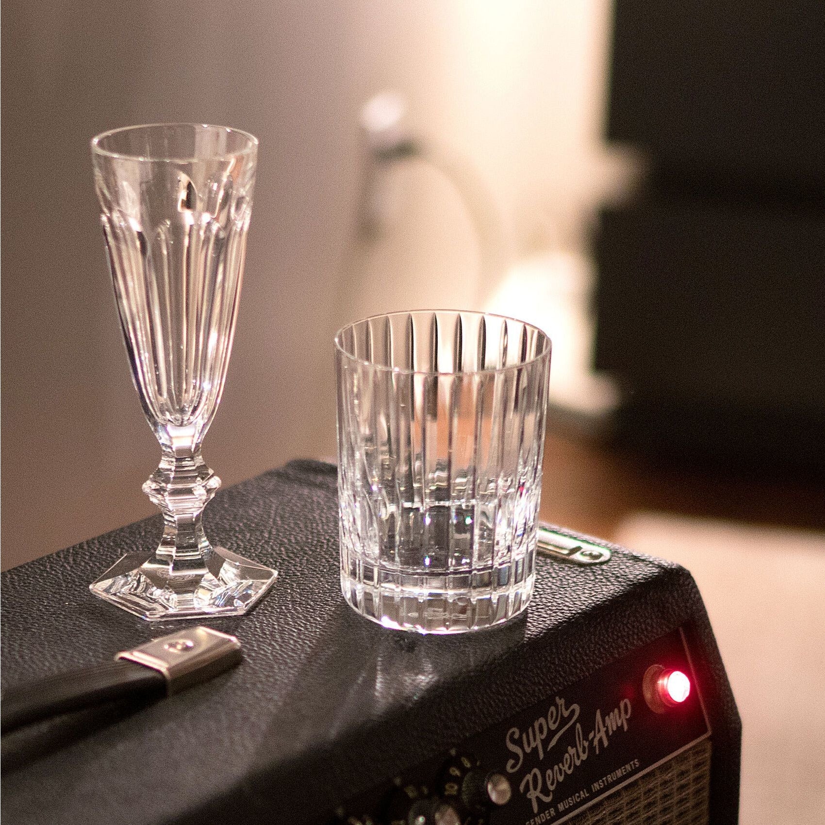 Premium Harmonie #1 Triple Old Fashioned Whiskey Glasses, Set of 2 – Ideal for Bourbon, Scotch & Cocktails – Perfect for Home Bars, Gifts & Entertaining