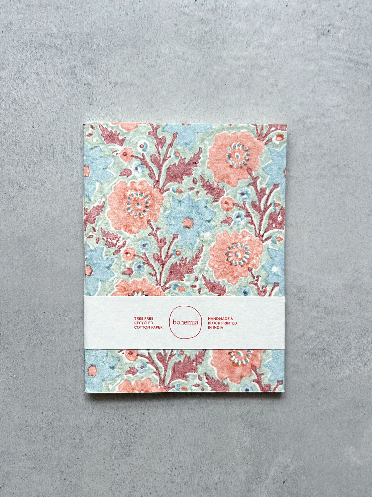 Floribunda Notebook - Duck Egg Blue A5 Journal for Women, Students & Professionals - Perfect for Note Taking, Journaling & Gift Giving