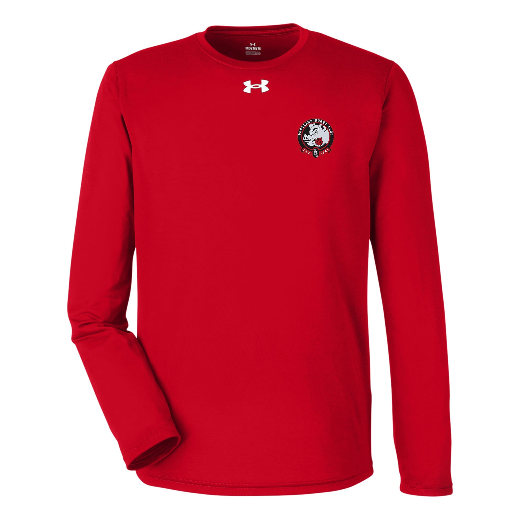 Portland Pigs Tech Long Sleeve T-Shirt for Men & Women | Soft Cotton Comfort Fit | Perfect for Casual Wear, Outdoor Activities & Tech Enthusiasts