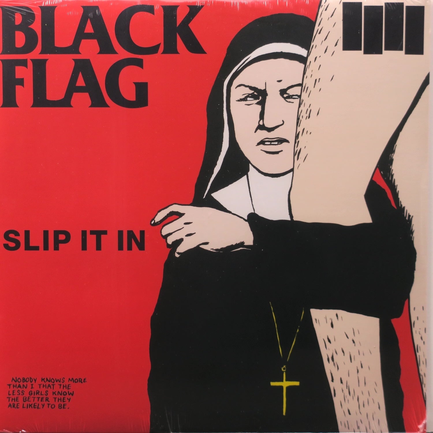 BLACK FLAG 'Slip It In' Vinyl LP Record | SST Records 1984 | Hardcore Punk Music | Collectible Vintage Vinyl for Punk Fans & Music Collectors | Perfect for Home Listening & Record Collections