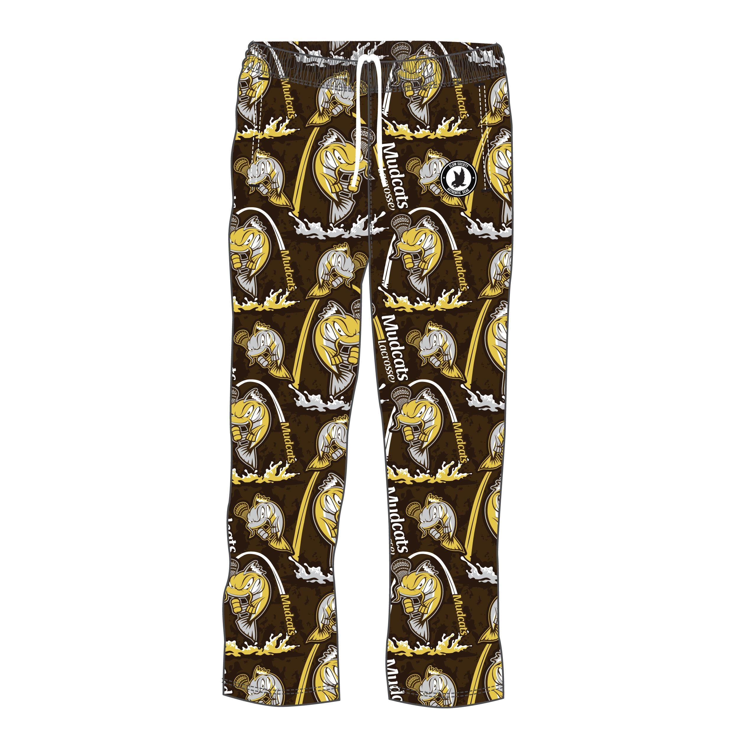 Youth & Adult Big Muddy Mudcats Lounge Pants - Comfortable Cotton Pajama Pants for Men and Women - Perfect for Relaxing at Home, Lounging, and Sleepwear