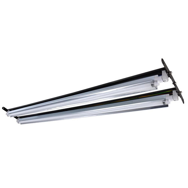 TheLAShop T5 Grow Light 4ft Fluorescent Plant Light with 2 Tubes - Indoor Gardening, Hydroponics & Greenhouse Lighting for Herbs, Vegetables & Seedlings