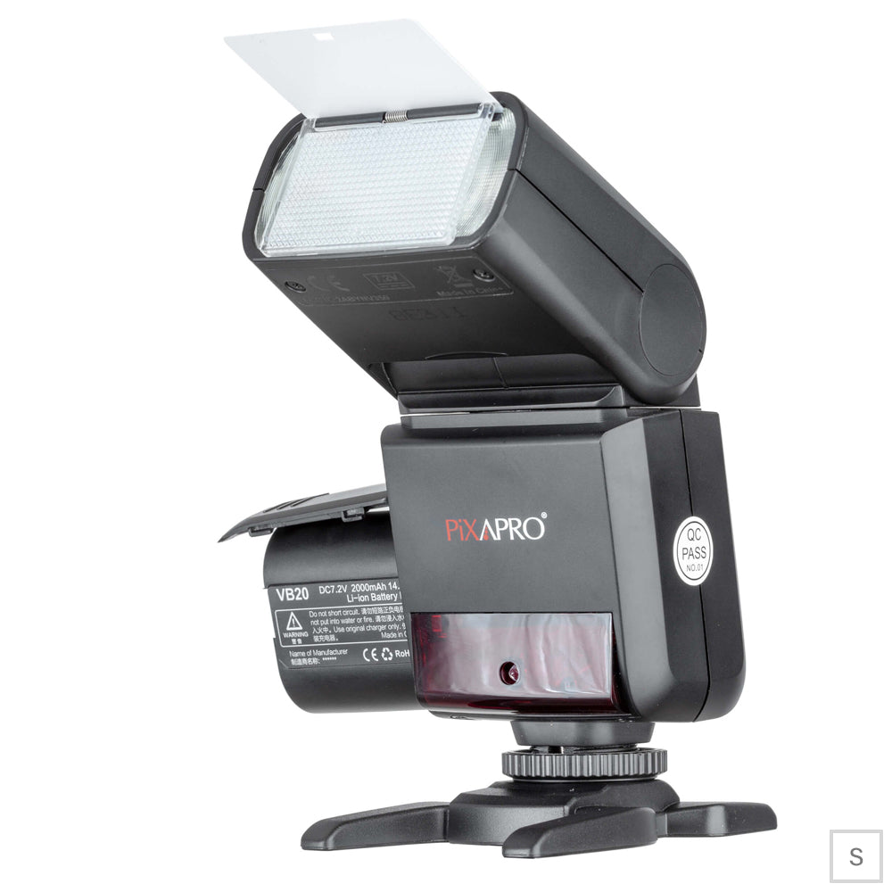 Ving V350 Li-Ion TTL & HSS Speedlite Flash - Rechargeable Battery & Hot Shoe Mount for Canon/Nikon/Sony DSLR Cameras - Perfect for Portrait, Wedding & Studio Photography