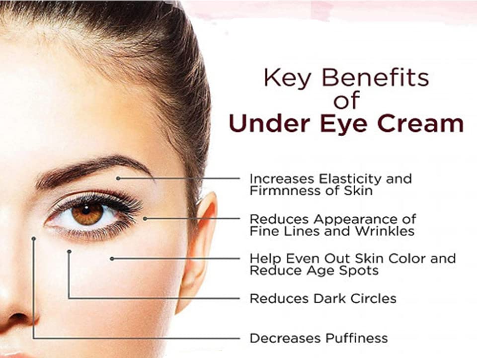 Silky Gold Under Eye Cream for Dark Circles & Wrinkles - 15ml Roll-On with Cooling Massage Roller | Reduces Puffiness, Fades Fine Lines | Perfect for Night Routine & Travel Skincare