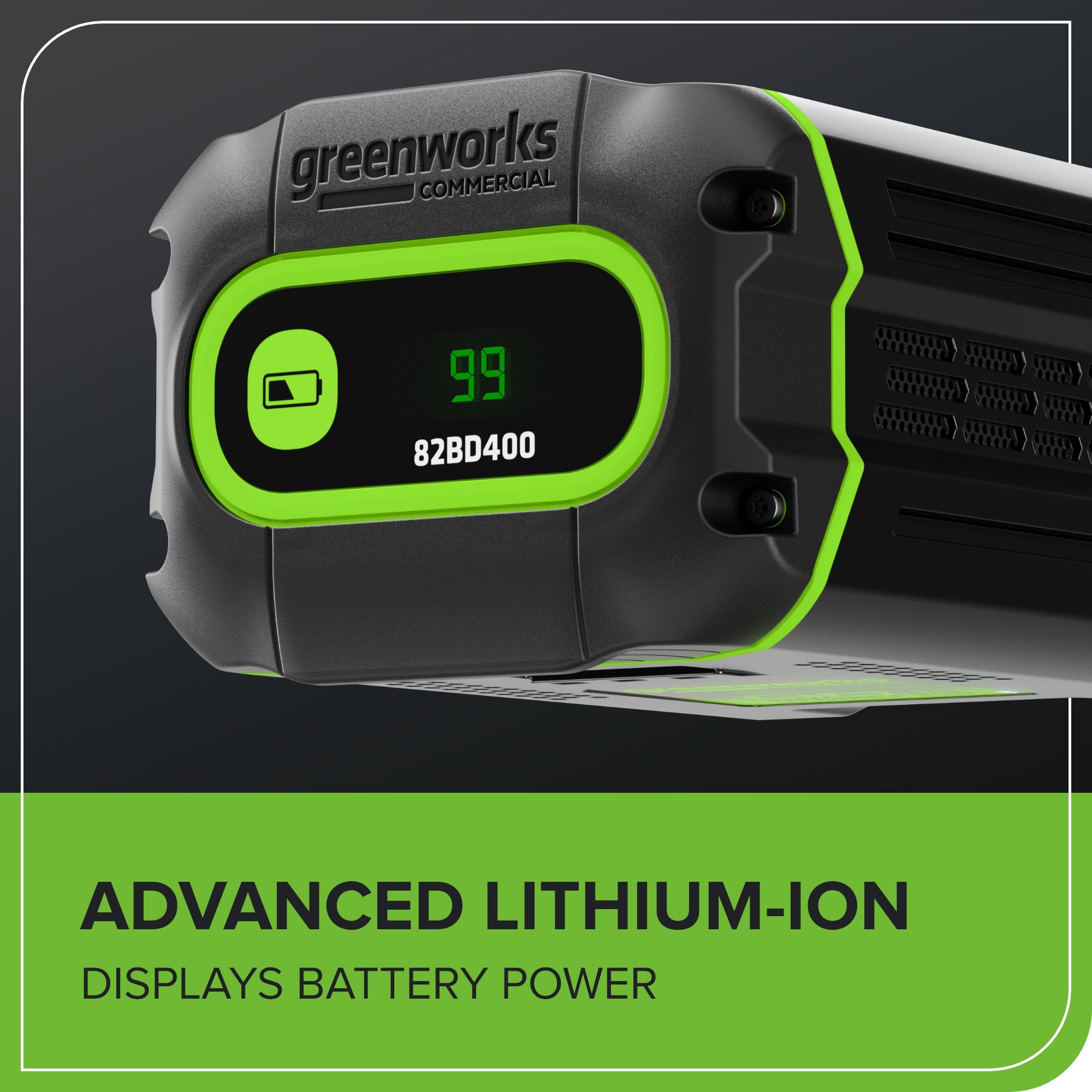 82V Bluetooth 4.0Ah Rechargeable Lithium Battery - Power Tools, Lawn Mowers, Outdoor Equipment | Long Lasting & High Performance Battery Pack