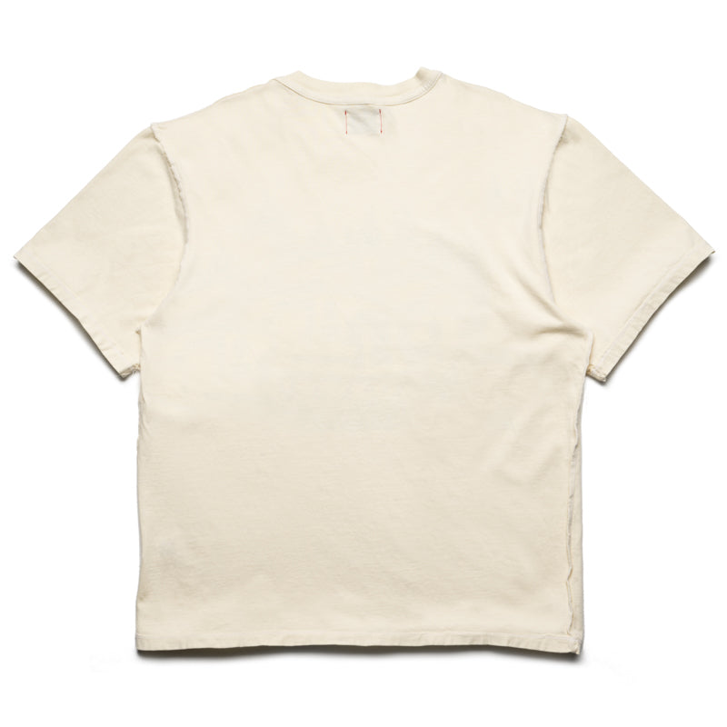 Diet Starts Monday INTL Flame Graphic T-Shirt - Antique White | Casual Streetwear & Gym Outfit