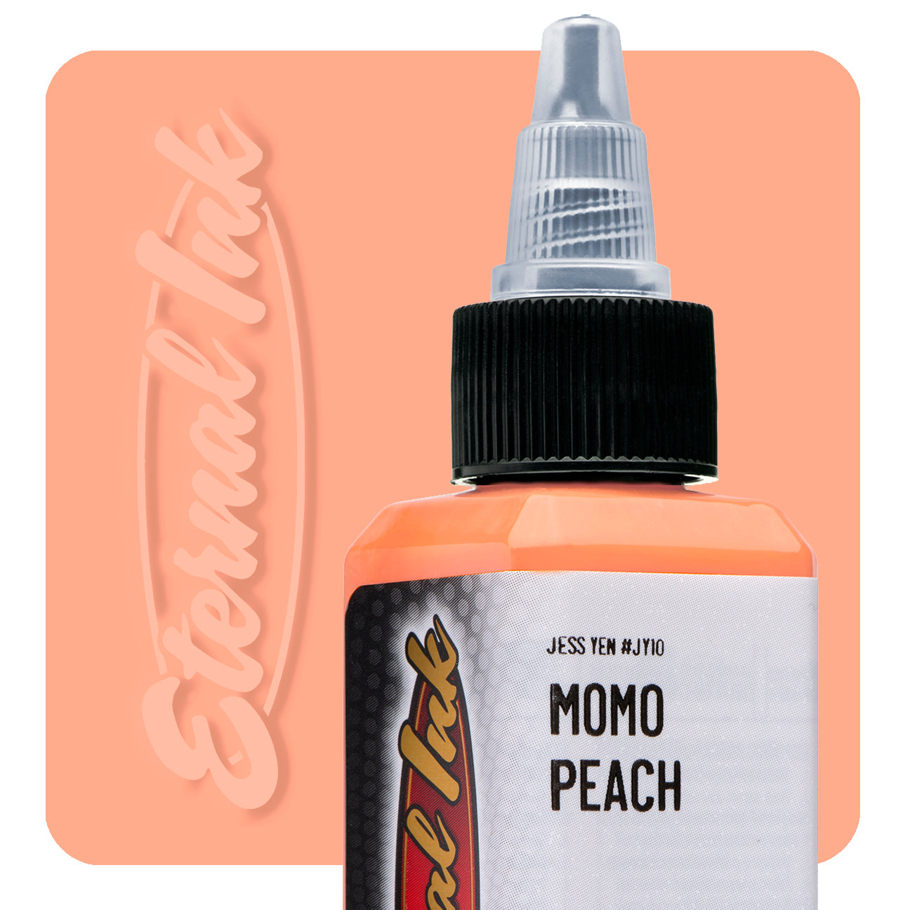 Eternal Jess Yen Momo Peach Ink 2oz - Premium Japanese Calligraphy Ink for Brush Painting, Sumi-e Art & DIY Crafts