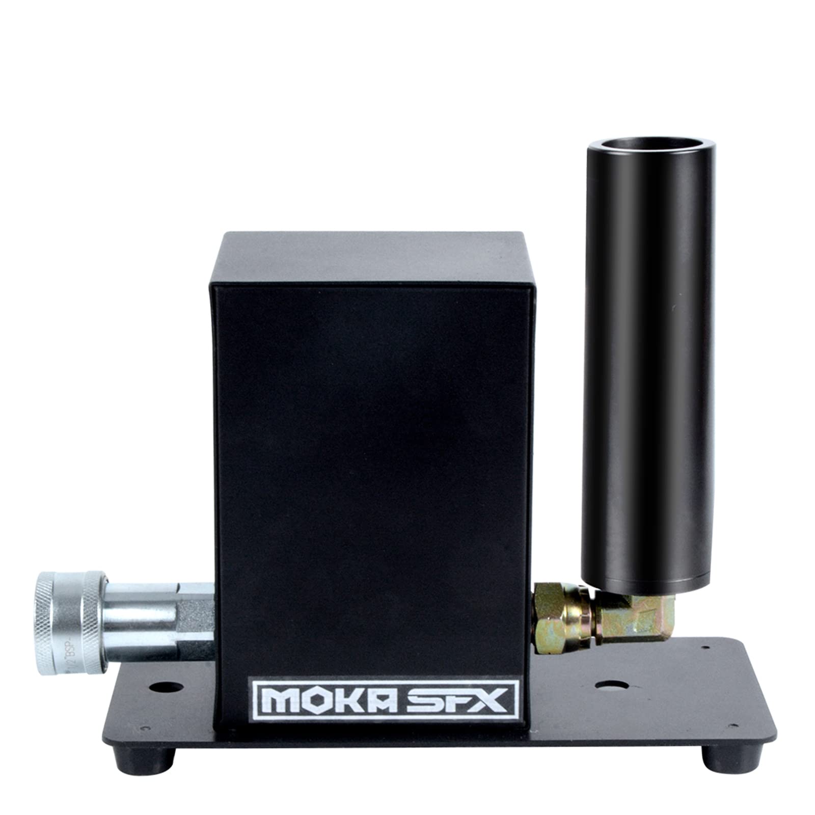 DMX Controlled Single Pipe Digital CO2 Jet Machine with 3M Gas Hose - Perfect for Party, Stage, DJ Events & Nightclub Shows