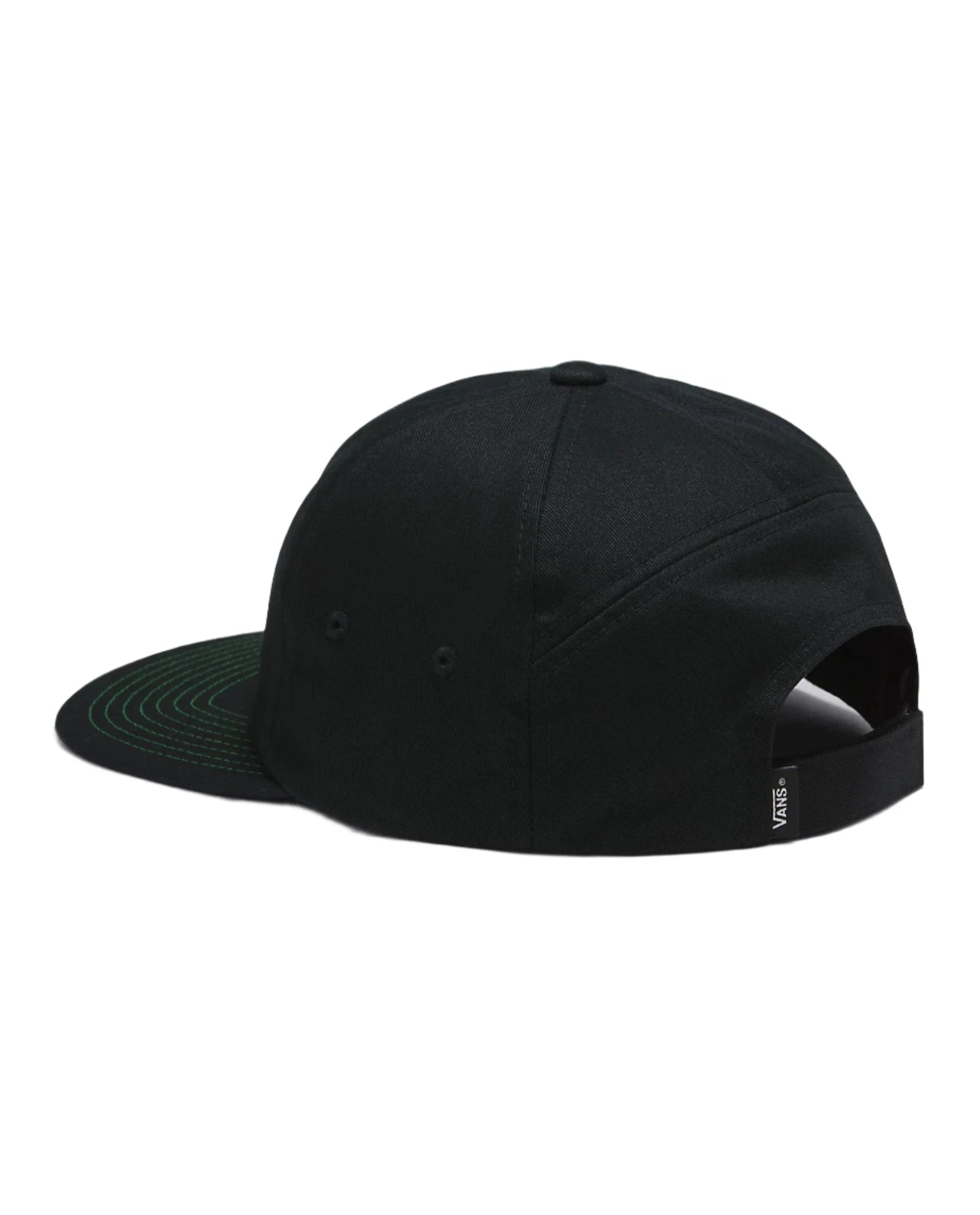 VANS Spray On Jockey Hat - Black Adjustable Baseball Cap for Men & Women - Perfect for Outdoor Sports, Casual Wear & Street Fashion