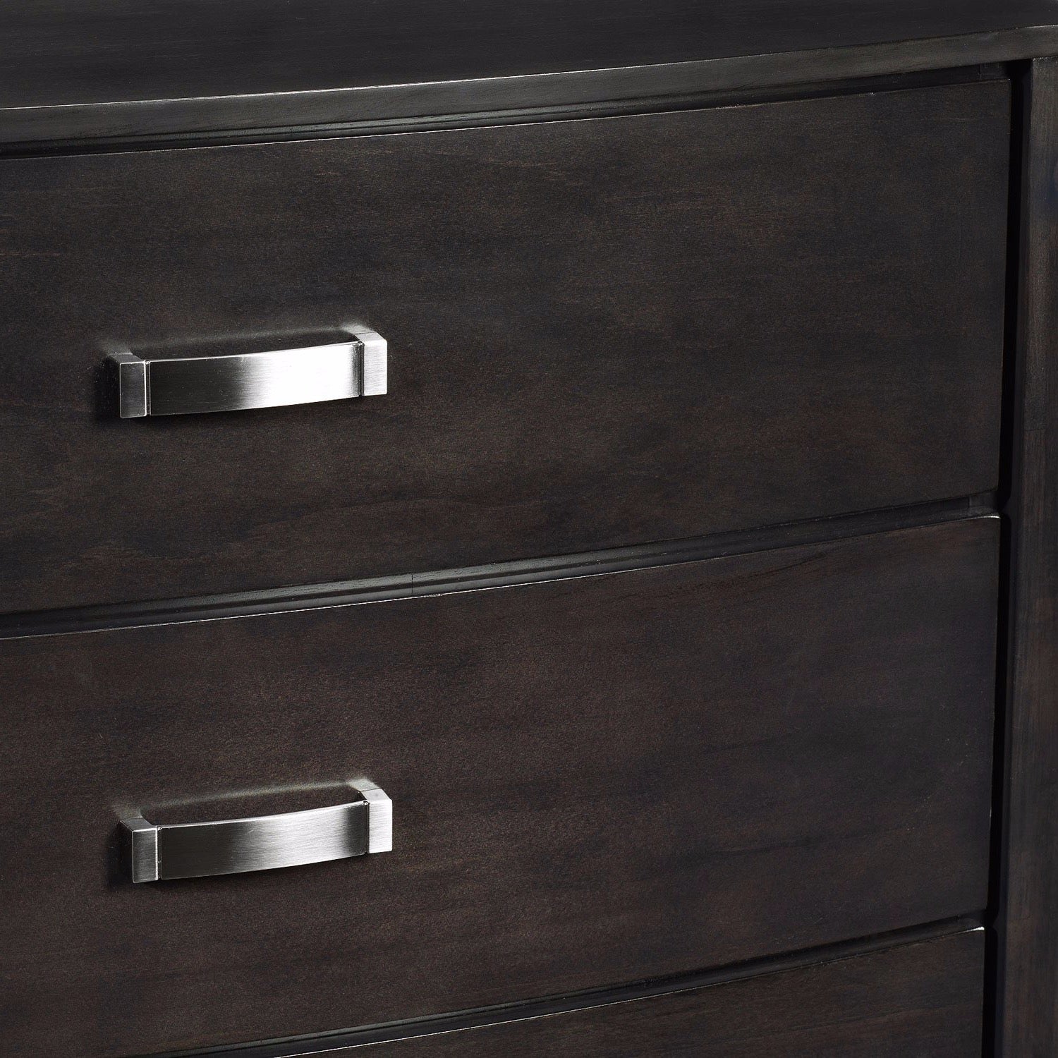 5-Drawer Chest for Bedroom - Charcoal Finish, Modern Storage Cabinet for Clothes, Blankets & Accessories | Perfect for Home, Dorm & Apartment Organization