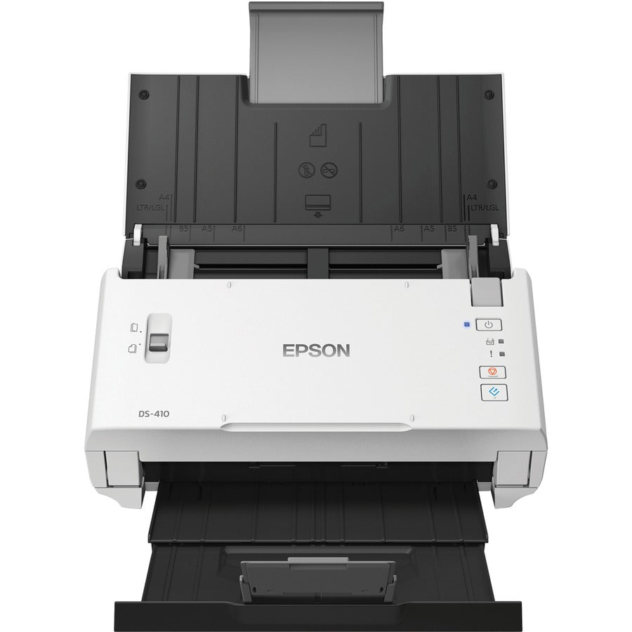 Epson DS 410 High-Speed Document Sheetfed Scanner for Office & Home - Digitize Receipts, Contracts & Photos Efficiently