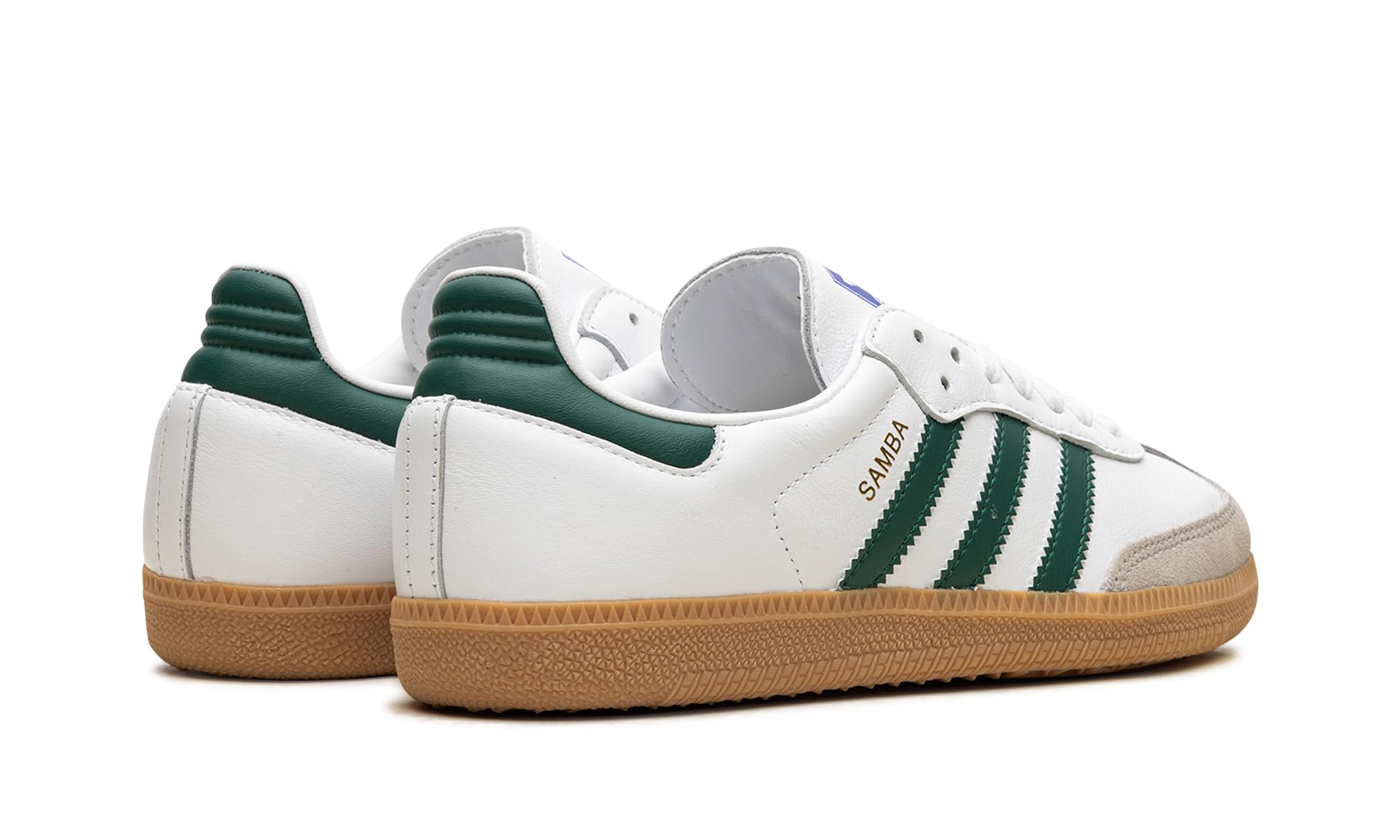 adidas Samba OG Men's Sneakers - Classic White & Black Leather Low-Top Shoes for Casual Wear, Street Style & Everyday Comfort