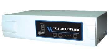 2-Way VGA Multiplier Switch - Connect 1 PC to 2 Monitors for Dual Display Setup | Perfect for Office, Gaming & Home Theater Systems