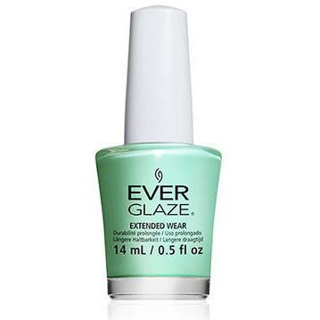 China Glaze Ever Glaze Nail Polish - Mintality #82320 (0.5 oz) - Long Lasting Vegan Nail Lacquer for Manicures & Pedicures, Perfect for Spring/Summer Nail Art Designs