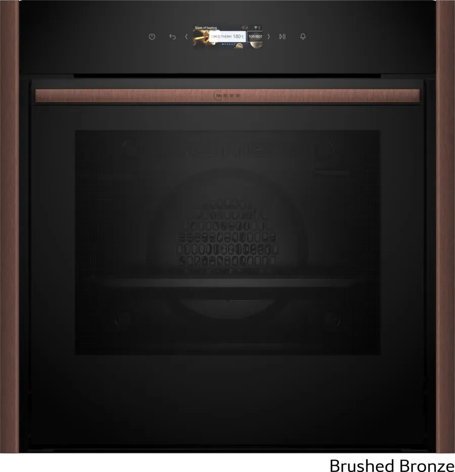 Neff Flex Design 60cm Pyrolytic Oven N70 Built-In B59CR72Y0A - Self-Cleaning Oven with Advanced Cooking Technology for Modern Kitchens
