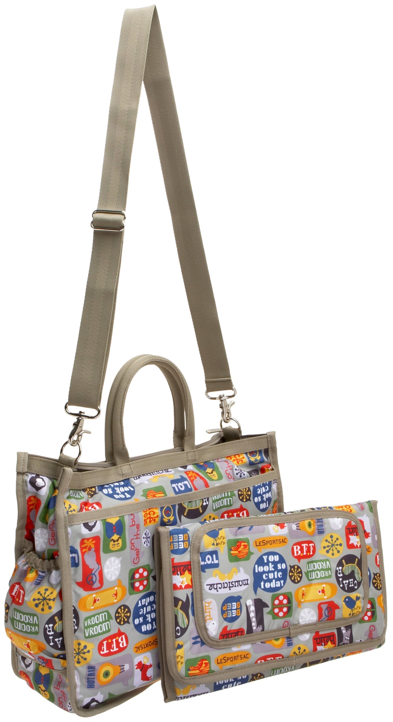 LeSportsac Liz Baby Bag - Stylish & Functional Diaper Bag for Moms, Water-Resistant & Lightweight, Perfect for Travel, Daycare & Everyday Use