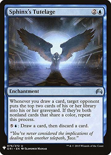 Magic: The Gathering - Sphinx's Tutelage Mystery Booster (Magic Origins) - Collectible Trading Card Game for Deck Building & Strategy Play - Perfect for MTG Tournaments and Casual Gaming Nights