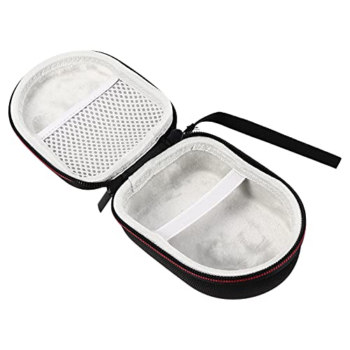 Beaupretty Travel Carrying Case for Electric Shaver & Trimmer - Portable Storage Pouch for Men's Hair Clippers, Electric Razors & Grooming Tools (Black) - Perfect for Travel, Gym & Home Organization