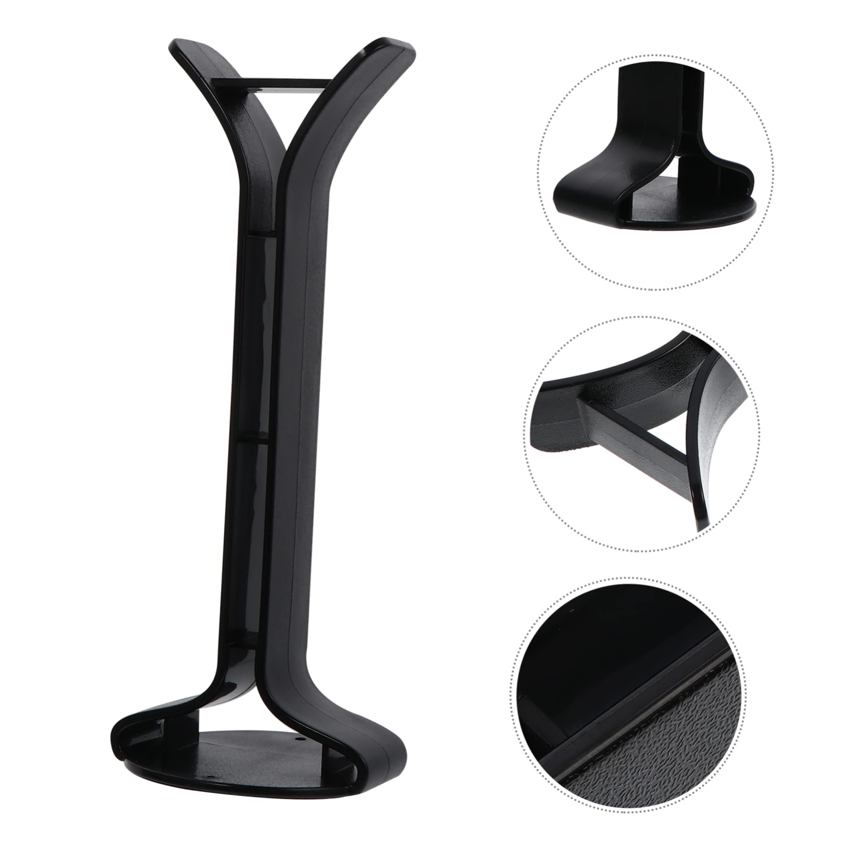 2-Pack Angoily Headphone Display Stand - Durable Headset Holder & Storage Rack for Desk Organization - Perfect for Gaming Setups, Office Desks & Home Studios