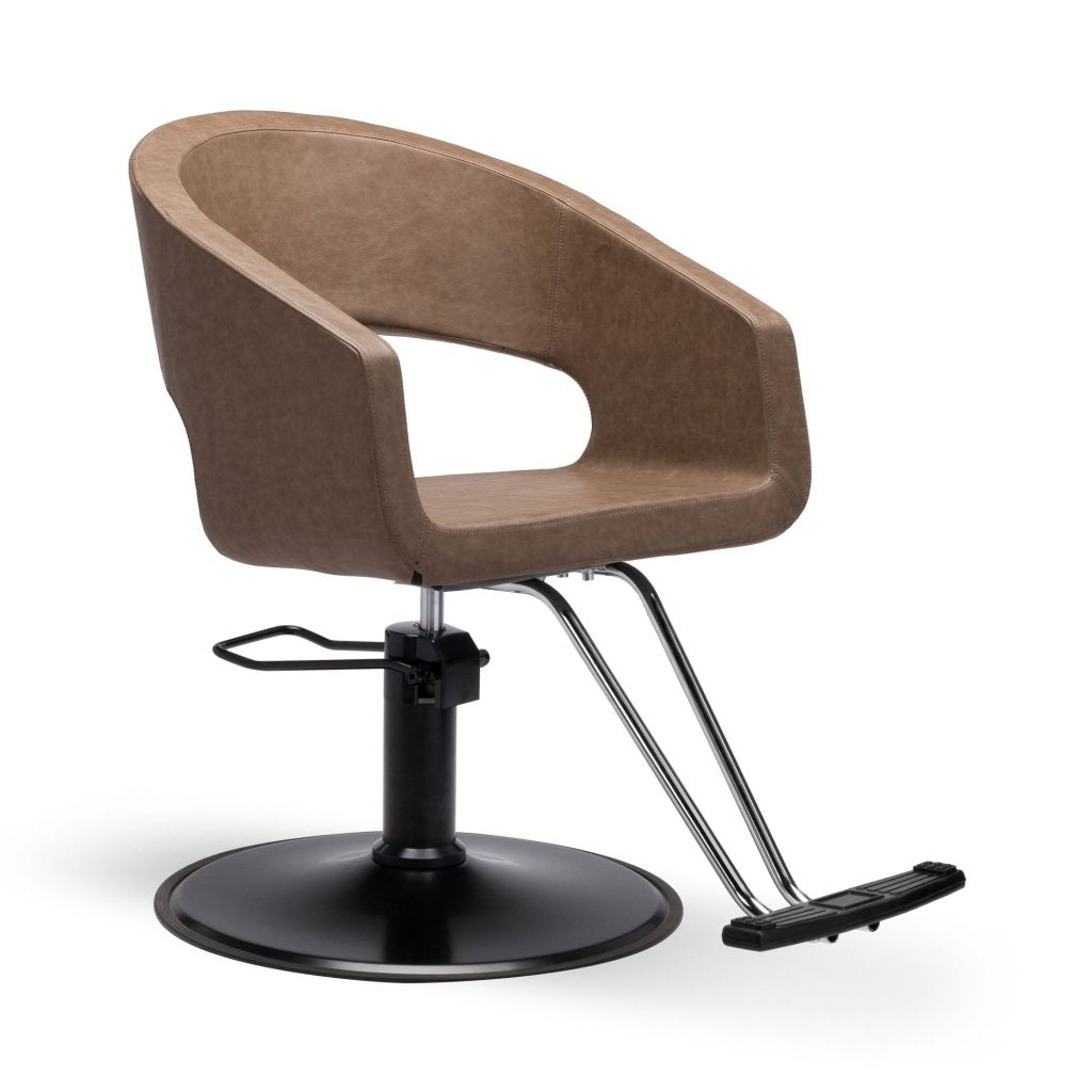Lanvain® Relax Styling Chair 968 - Adjustable Salon Hairdressing Chair with Hydraulic Lift for Barber Shop, Beauty Salon & Home Use | Professional Styling & Comfortable Seating Solution
