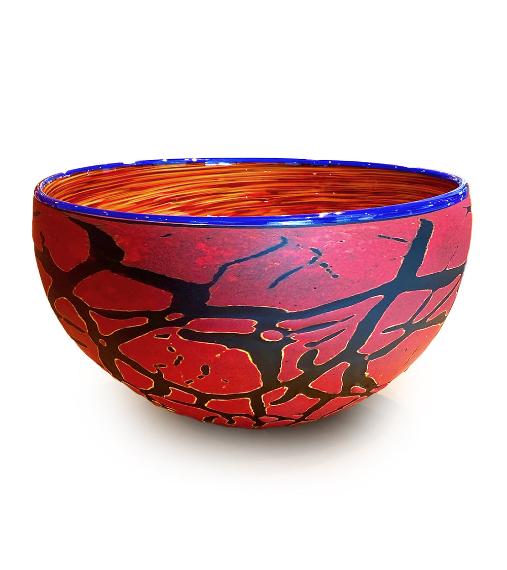 Daniel Moe Kilauea Bowl LB 204 - Handcrafted Wooden Salad Bowl for Home Dining & Entertaining | Perfect for Fruit, Salad, and Decor