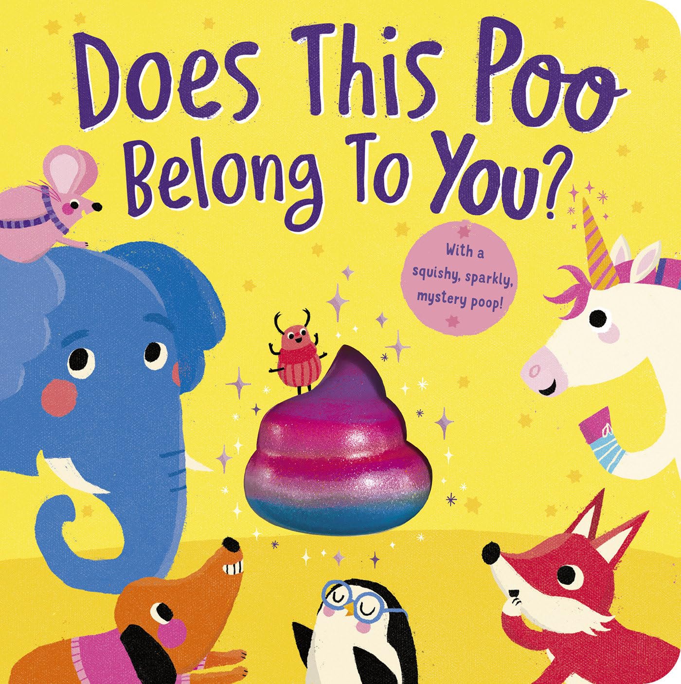 Does This Poo Belong to You? - Squishy Sparkly Mystery Poop Toy for Kids - Fun Prank Gag Gift for Parties & Family Game Night