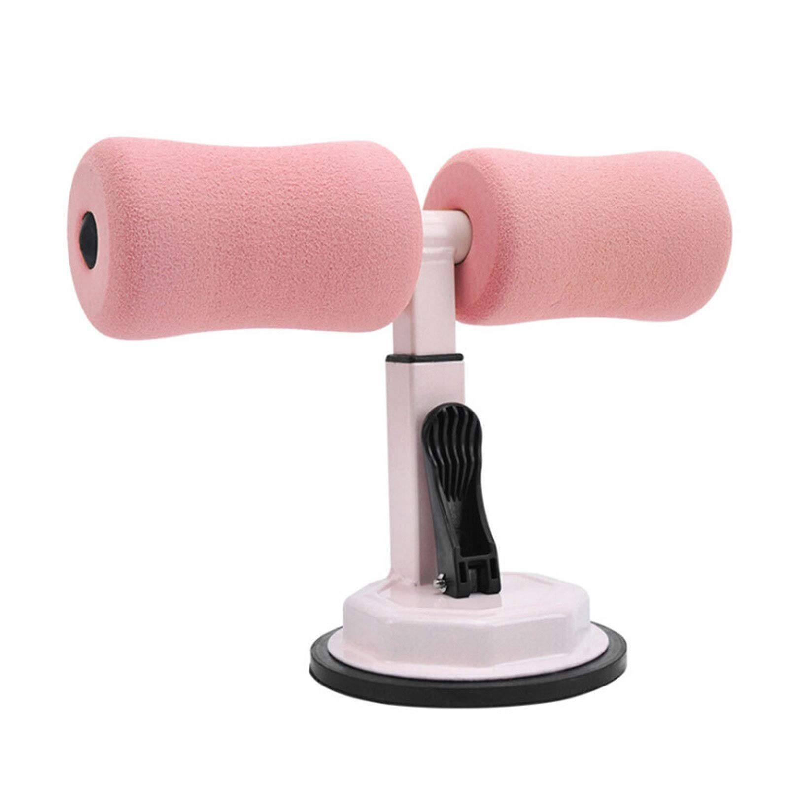 Durable Self-Suction Sit Up Bar - Abdominal Strength Trainer for Home Gym | Portable Fitness Equipment for Men & Women | Perfect for Core Workouts, Sit-Ups & Muscle Training (Yellow) - Ideal for Small Spaces, Apartment Workouts & Home Exercise Routines