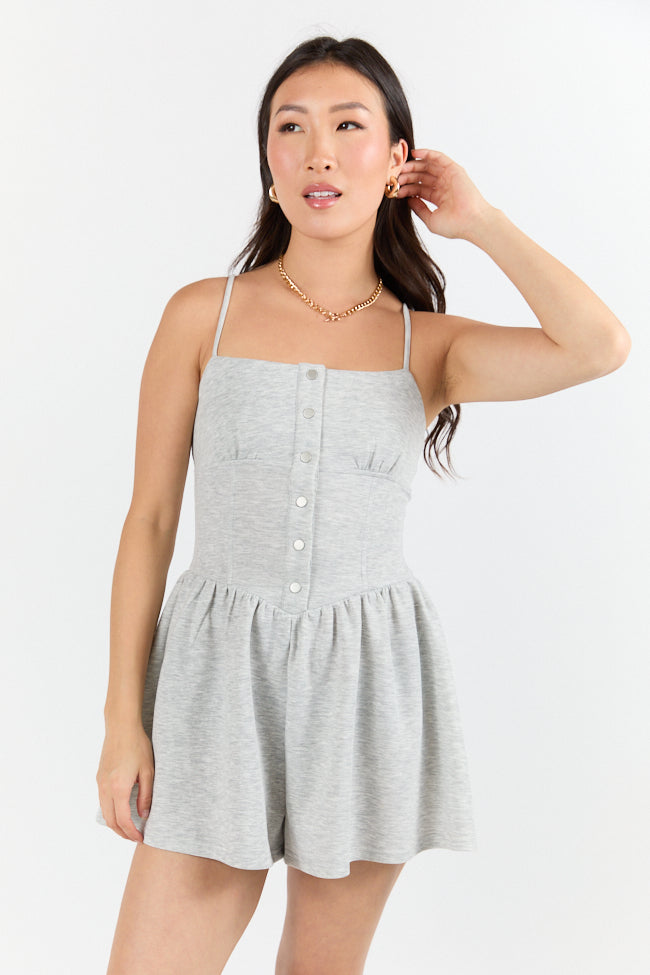 On Set Terry Bustier Romper for Women | Comfortable & Stylish Jumpsuit | Perfect for Summer Outfits, Beach Cover-ups & Lounge Wear | FINAL SALE