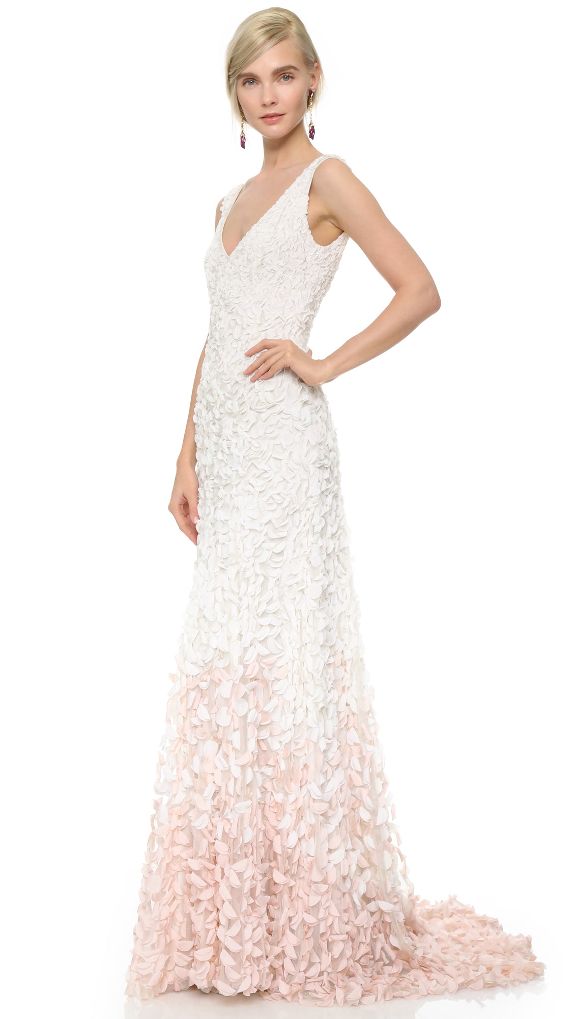 BHLDN Theia Emma Gown - Elegant Lace Wedding Dress with Long Sleeves for Brides | Perfect for Church Ceremonies & Formal Weddings