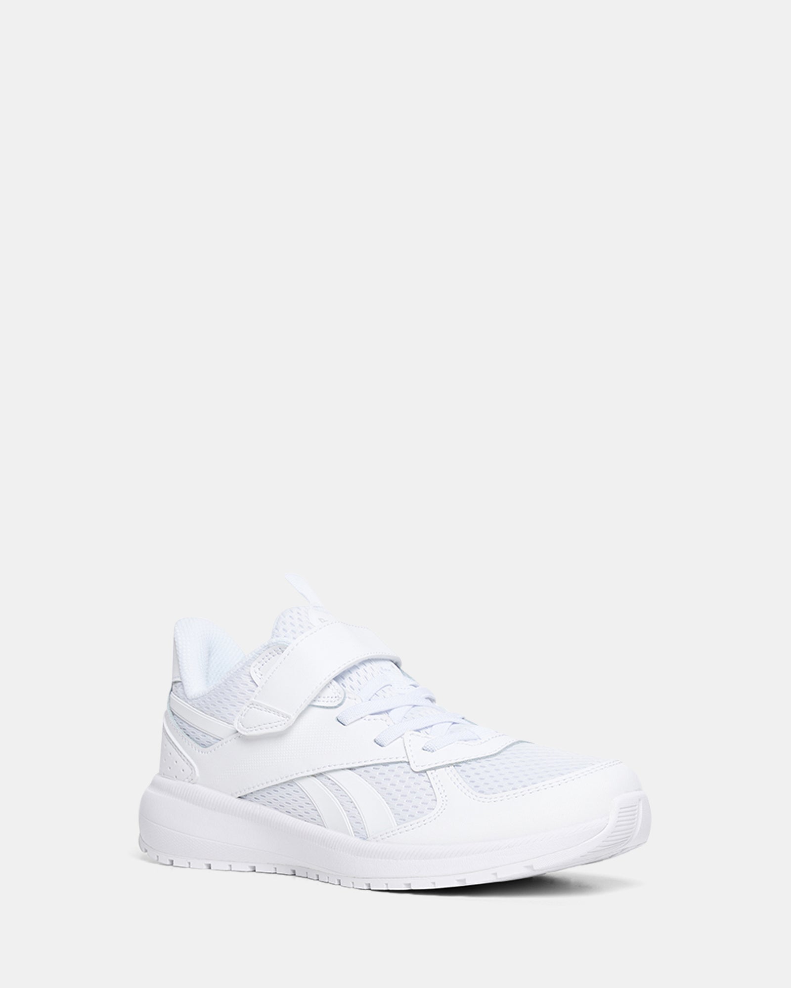 Reebok Road Supreme 4.0 Pre School Running Shoes - White/White/White - Lightweight Athletic Sneakers for Kids - Perfect for School, Playground & Daily Activities