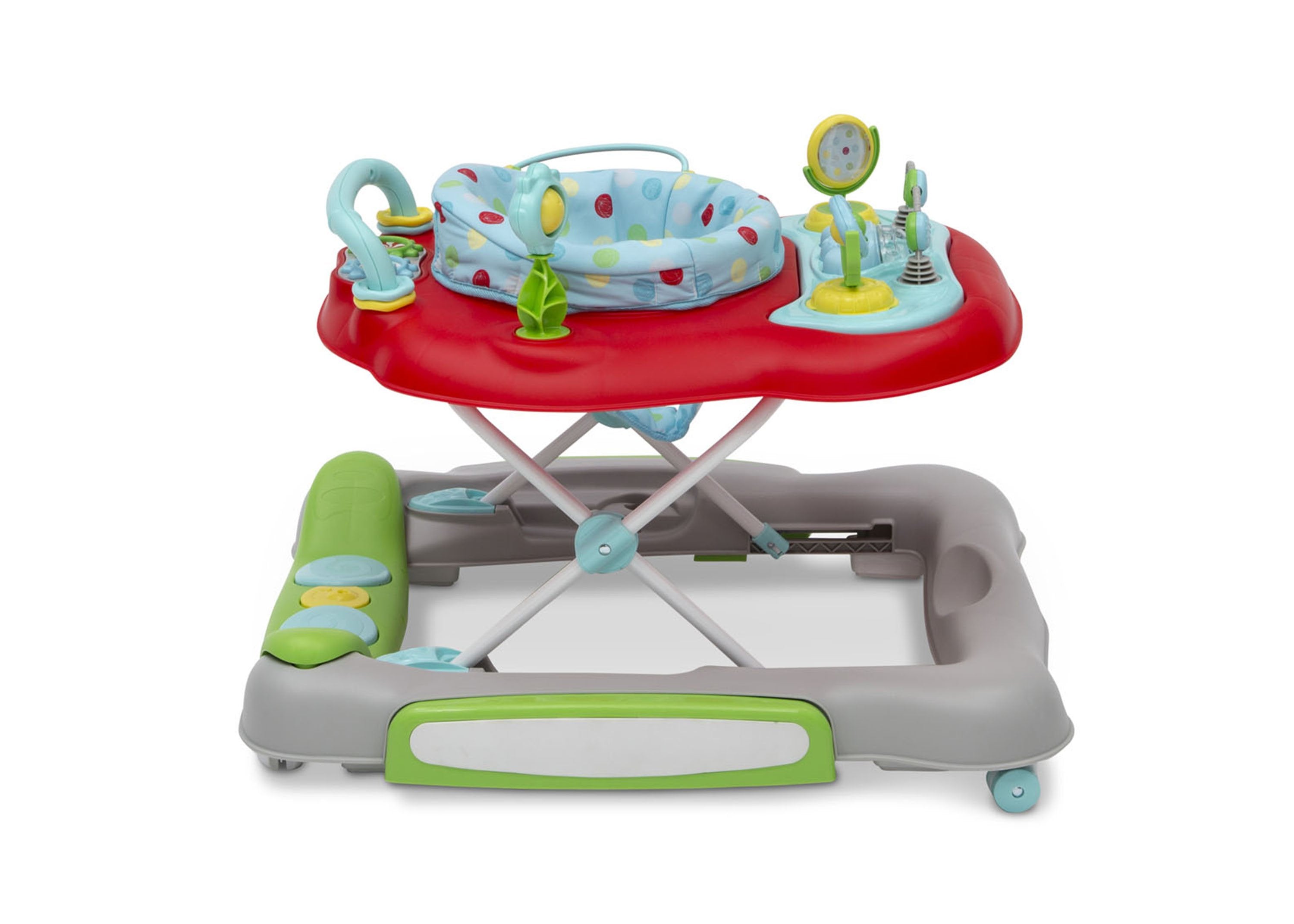 4 in 1 Discover & Play Musical Baby Walker - Interactive Learning Toy with Lights & Sounds for Toddlers 6-12 Months - Perfect for Early Development & First Steps
