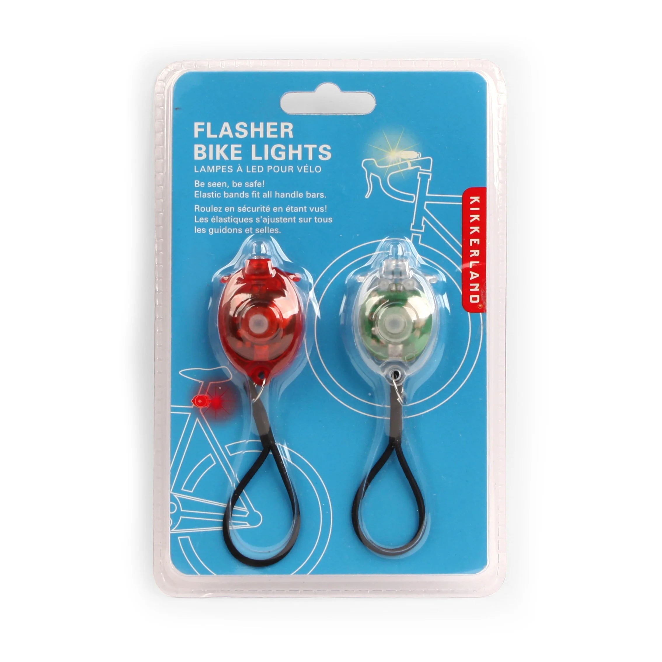 High Visibility Bike Light Set of 2 - USB Rechargeable Front & Rear Bicycle Lights for Night Riding Safety - Perfect for Cycling, Commuting & Outdoor Adventures