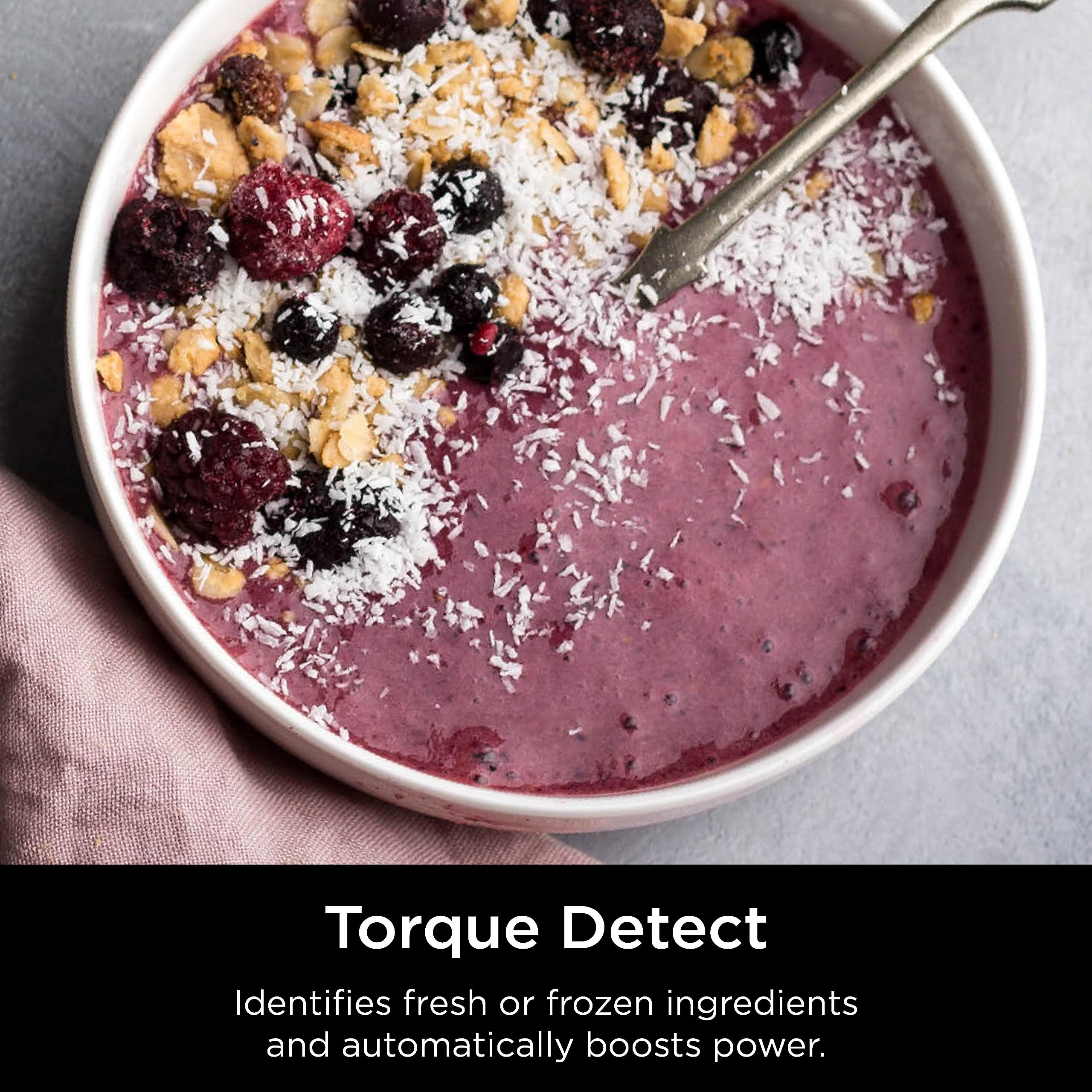 Ninja Detect Power Blender Pro with Personal Single-Serve Cups - 1800W High-Speed Blender for Smoothies, Shakes, Food Prep & More | BlendSense Technology | 72oz Pitcher + (2) 24oz To-Go Cups | Compact Countertop Design | Perfect for Kitchens, Offices & Healthy Lifestyles (Black, Model TB301)