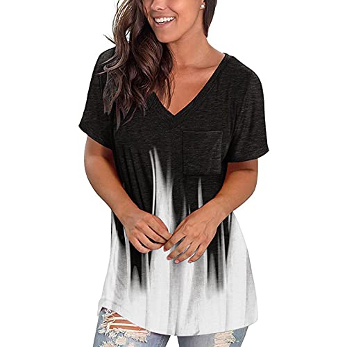INNOVIERA Women's Short Sleeve Dolman T-Shirts - Casual Summer Blouses & Tops for Women - Perfect for Beach Outings, Weekend Wear and Office Casual Looks