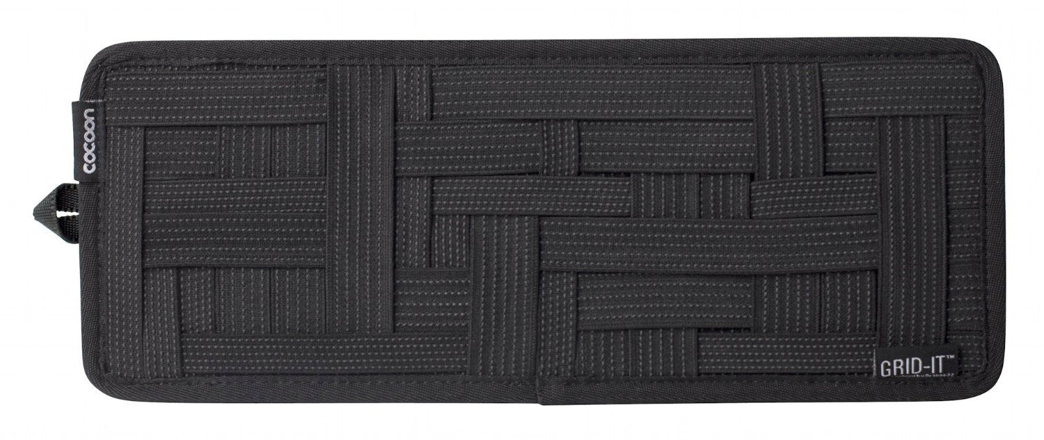 Grid IT Car Sun Visor Organizer - Compact Storage Solution for Sunglasses, Phones & Small Items | Perfect for Road Trips & Daily Commute