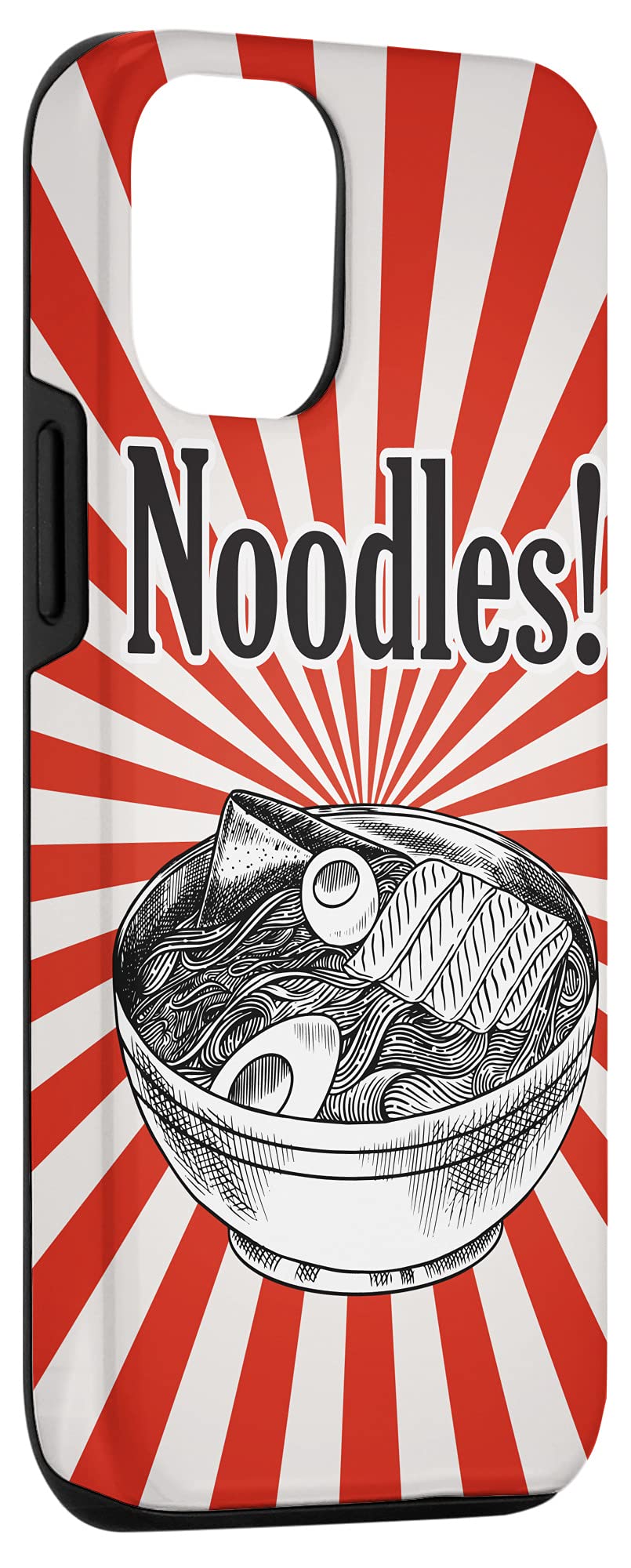 iPhone 12/12 Pro Case - Japanese Miso Ramen Anime Manga Sun Design | Stylish Protective Cover for Smartphones | Perfect for Anime Fans, Ramen Lovers & Unique Phone Accessories